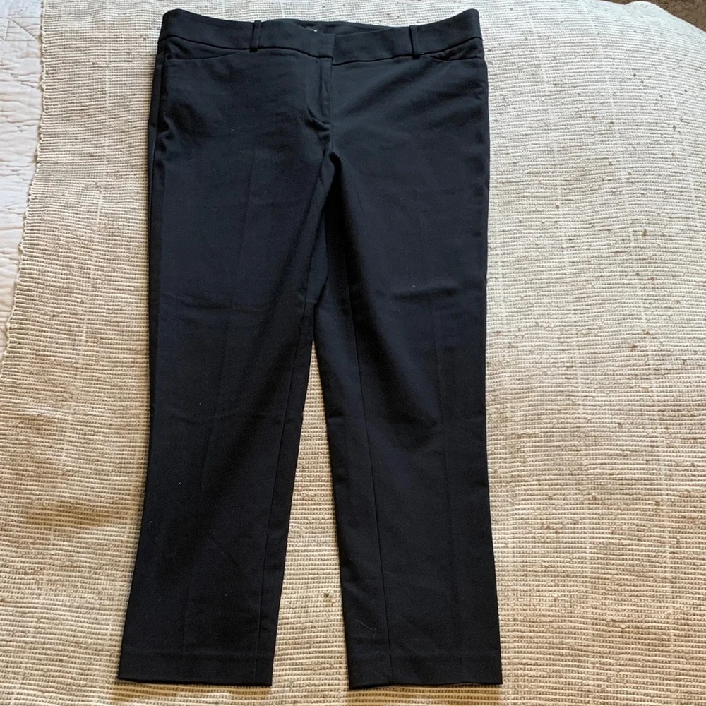 LOFT Black Women's Trousers - Picture 1 of 5